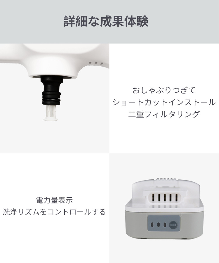 Lekong High-Impact Wireless Car Washing Machine White Household Self-Priming Car Washing Water Gun Portable High-Pressure Japanese Customization