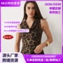 无袖爆款跨境露肩上衣