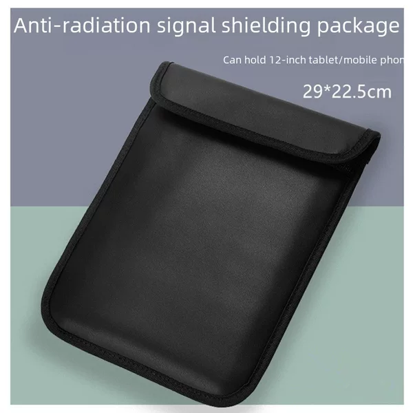Tablet iPad mini mobile phone anti-radiation anti-degaussing anti-positioning signal shielding bag RFID Information anti-theft bag