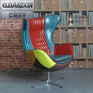 ��ʿ��ѩ�ѰɆ�����Egg Chair�����OӋ������ƴɫ��������X�D��