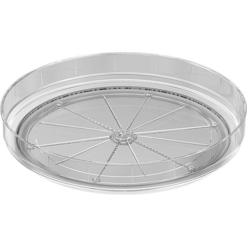 Yimijia cocina multifuncional condimento almacenamiento rack hogar giratorio almacenamiento rack transparente condimento bandeja de almacenamiento