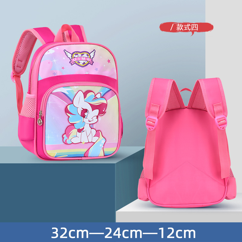 UIME kindergarten niños y niñas 3 años de edad almohadilla de hombro alivio de Carga Protección de la columna vertebral LOGO mochila para niños mochila de dibujos animados lindo en stock