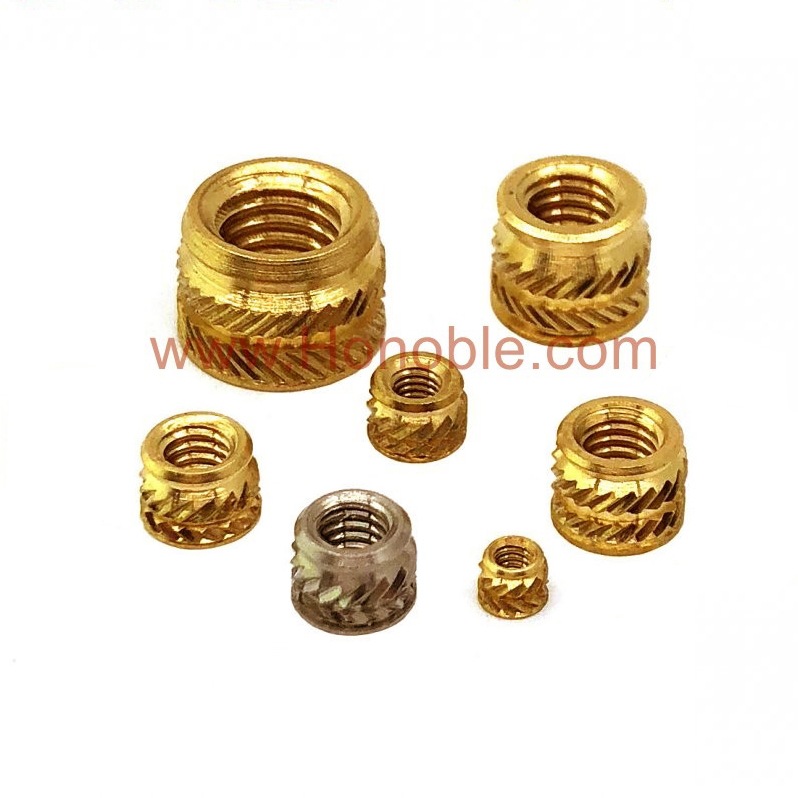 HONOBLE IUB 塑胶螺母 IUC 滚花螺母 IUB Ultrasonic Inserts