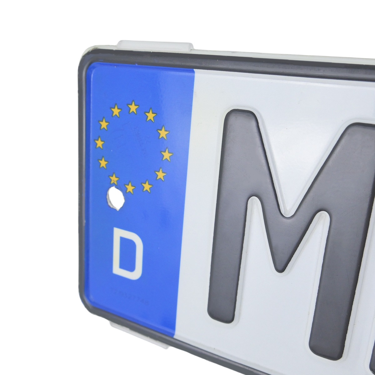 European License Plate Frame, Russian License Plate Frame, German License Plate Frame, European License Plate Buckle, Four Pieces