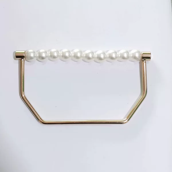 Bag Hardware Pearl Hand-held Women's Bag Hardware Accessories Wooden Bead Hand-held Personalized Explosion Models