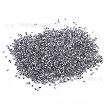 厂家直销两头尖 国产A级双尖矿银白K 玻璃裸钻 DIY背胶网钻指甲微