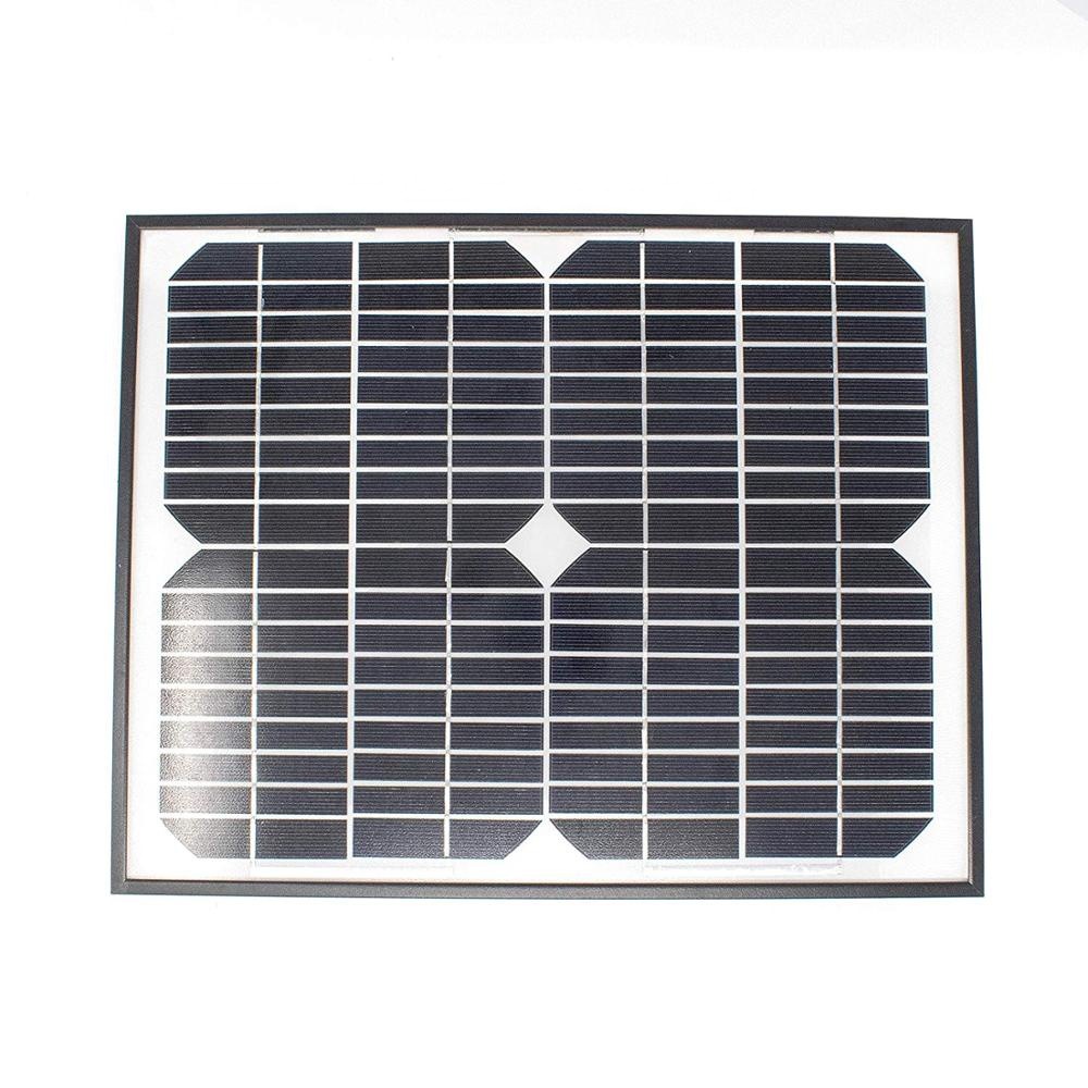 Single crystal solar-powered