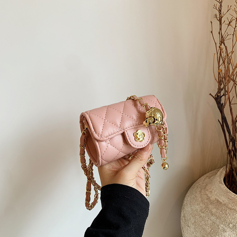 2025 nuevo mini mini viento transfronterizo para padres e hijos globo dorado accesorios bolsos de lápiz labial bolsos de mujer