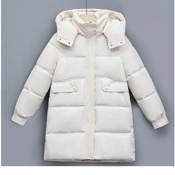 2025 invierno plumón de algodón para mujeres nuevas moda de comercio exterior coreano grueso abrigo suelto de moda image 1