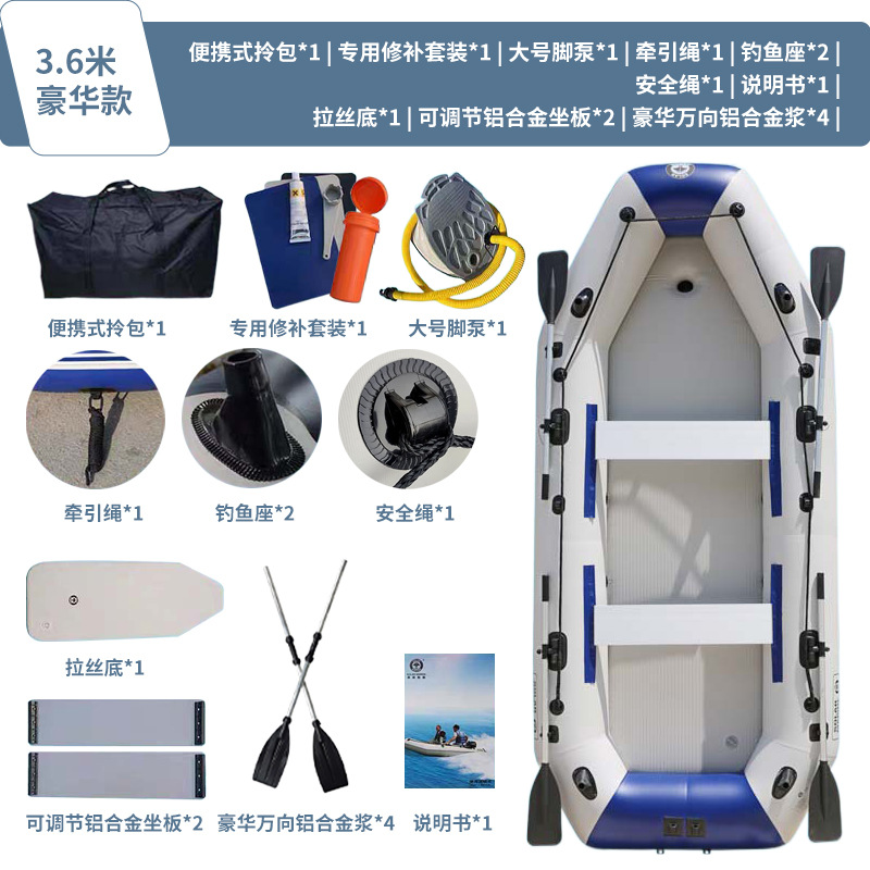 3,6 Mitte modelo de lujo de espesor (HUB Fondo cepillado)