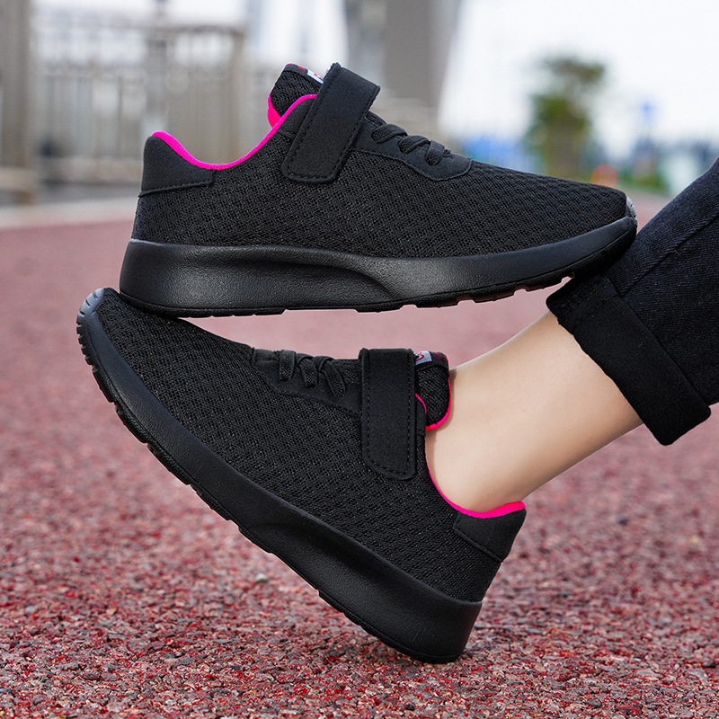 Zapatillas de Malla Doble para Niños con Suela MD Transpirable y Antideslizante para Todo Tipo de Terreno