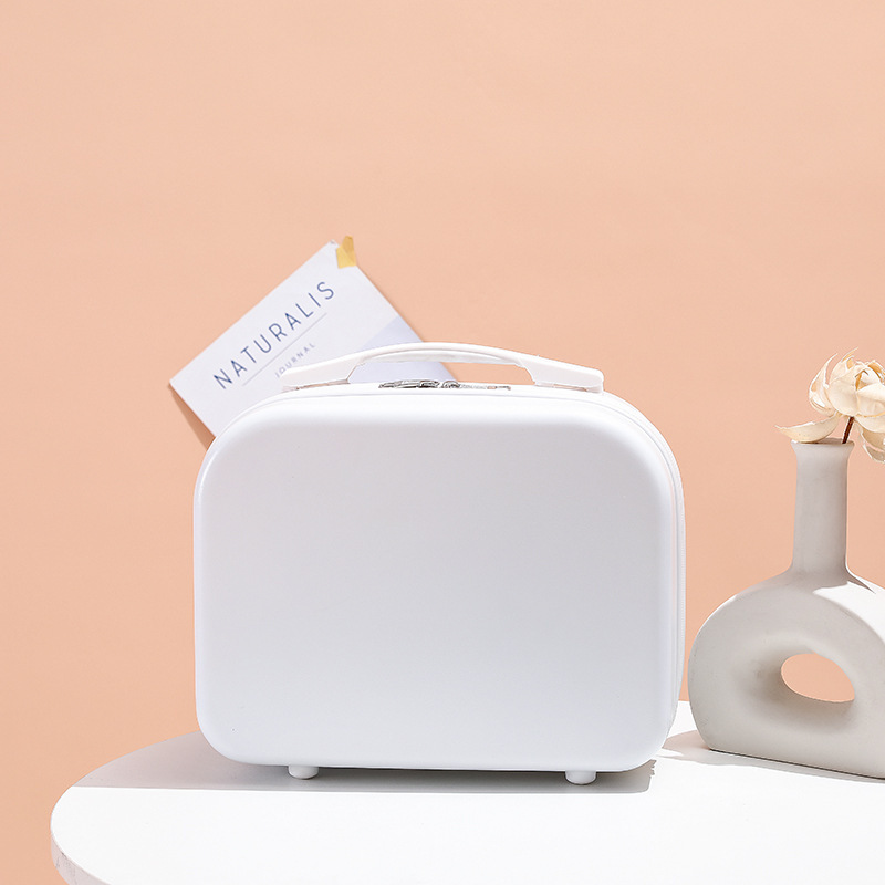 Korean Style Personalized Suitcase Small Suitcase Cosmetic Case Gift Packaging Box Holiday Accompanying Gift Storage Box Portable Hanging Korean Style Personalized Suitcase Small Suitcase Cosmetic Case Gift Packaging Box Holiday Accompanying Gift Storage Box Portable Hanging