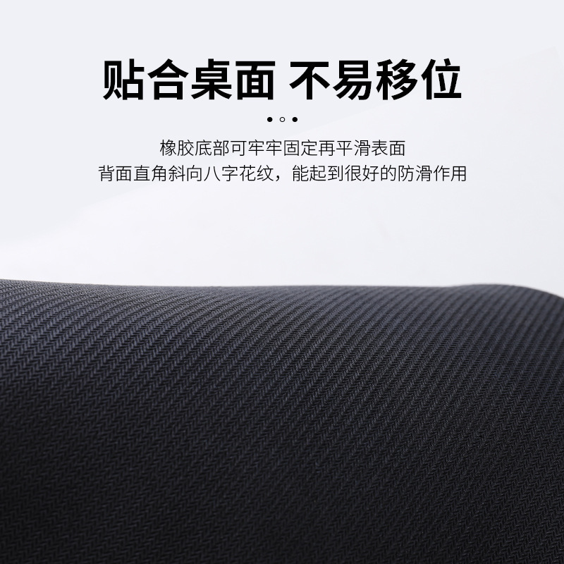 Espuma de memoria pulsera teclado pad al por mayor aplicable iPad teclado Oficina teclado inalámbrico PU antideslizante imprimible LOGO