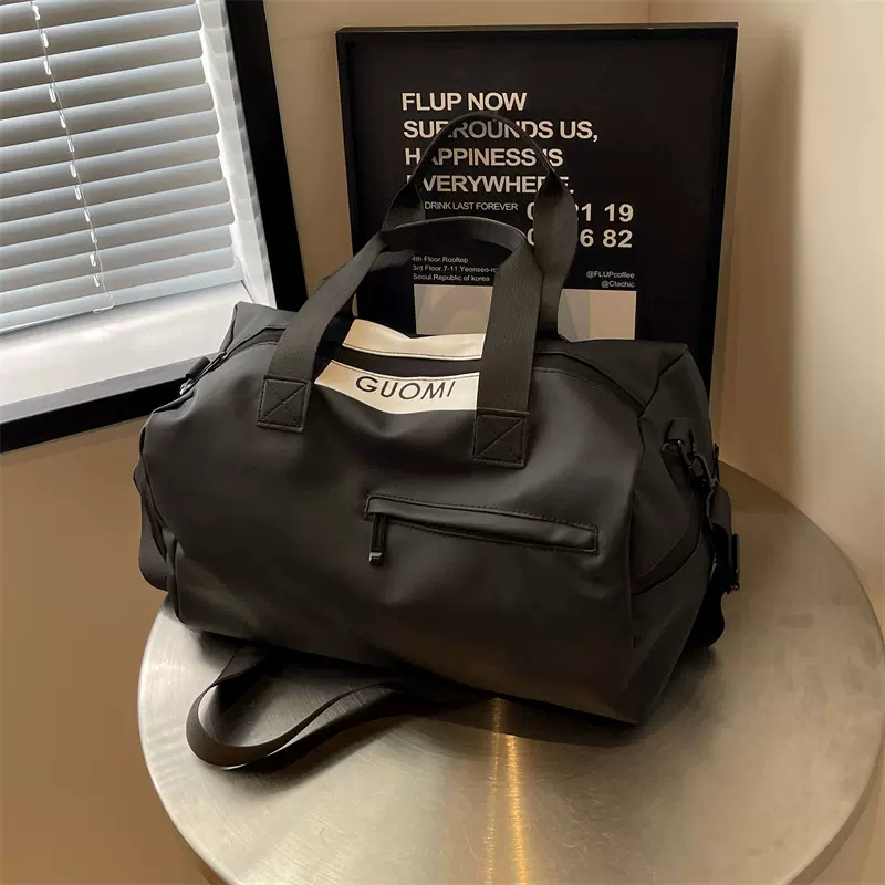 潮流旅游包女外出小型短途旅行行李包干湿分离健身包女运动挎包