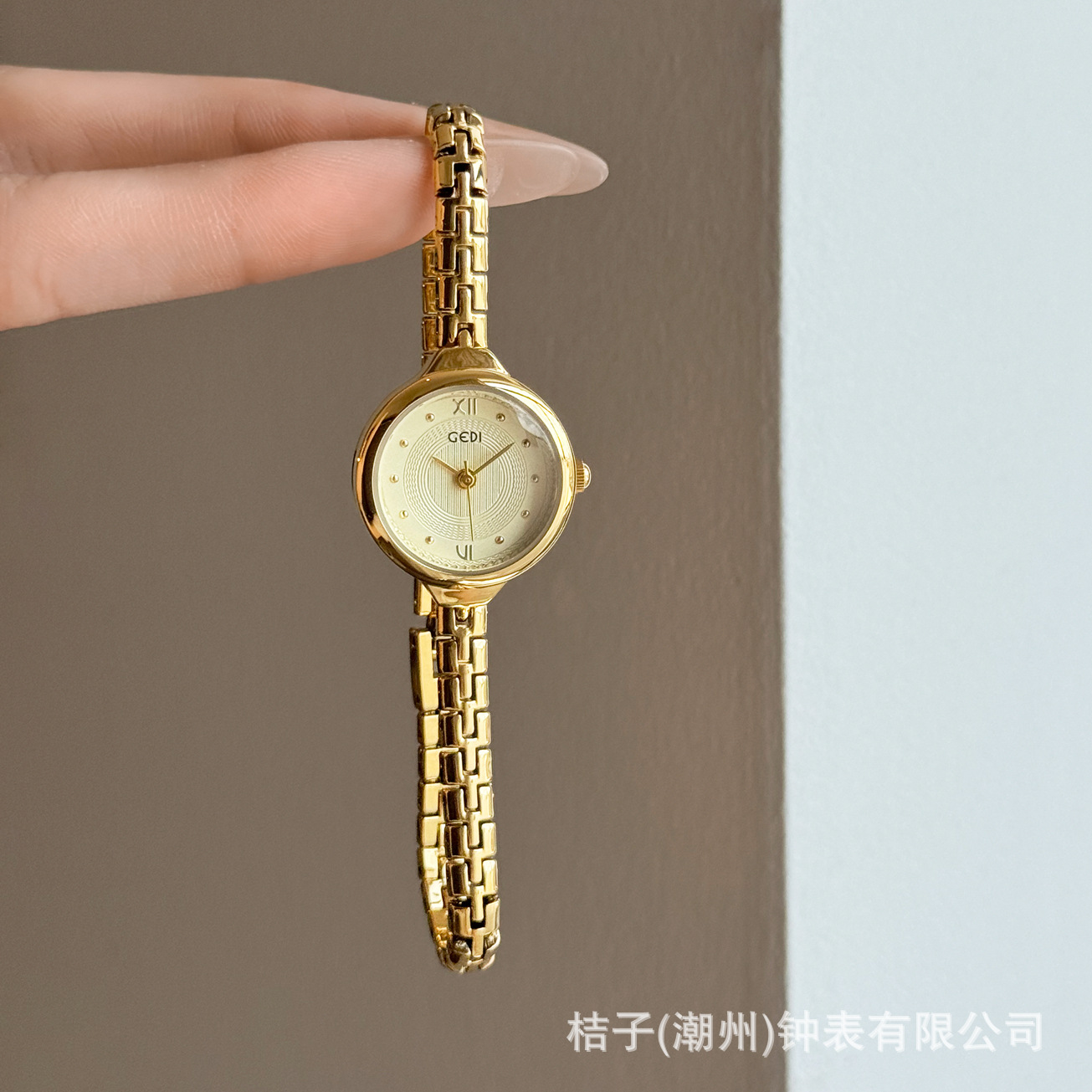 Goldie Second-Hand Light Luxury Niche High-Value Waterproof Versatile Women's Watch Small and Exquisite Quartz Bracelet Watch