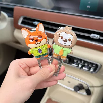 Seat belt shoulder pad, Plug Extension Holder Cute - pack-of-2-nick-lightning