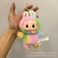 バブルマート ラブブ 4.0 ビニールフェイスオーナメント マカロン 第四世代 ぬいぐるみ 人形 おもちゃ