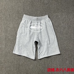 Corteiz クラシックフォートモービルプリント夏の新しいストリートルーズカジュアルトレンディなヒップホップパンツ男性と女性用