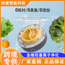 跨境爆款无线果蔬清洗净化器食材清洗机杀菌去除农残多功能消毒机
