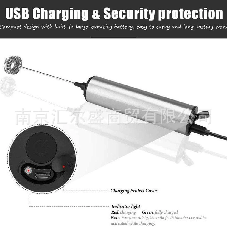 Handheld electric cream coffee mixing stick, breast pump