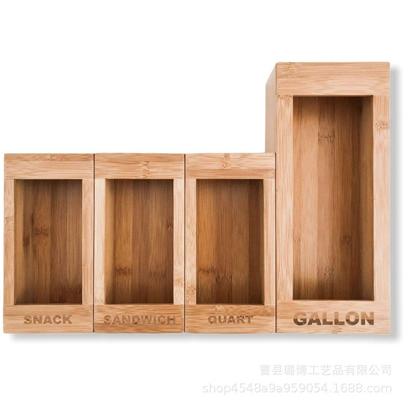 Bamboo Kitchen Storage Amazon Plastic Bag Storage Box Cling Film Cutter Ziplock Bag Food Drawer-Type Storage Bamboo Kitchen Storage Amazon Plastic Bag Storage Box Cling Film Cutter Ziplock Bag Food Drawer-Type Storage