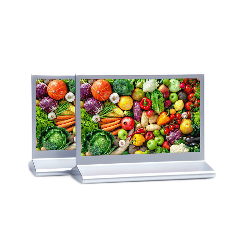 Pantalla inteligente a color de seis colores de 7,3 pulgadas de doble cara de alta resolución cepillo rápido etiqueta de tarjeta de mesa de conferencia electrónica tarjeta de tinta Bluetooth