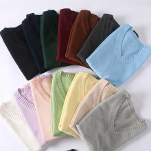 针织厂现货批发JK制服背心 承接天猫淘宝大小定单