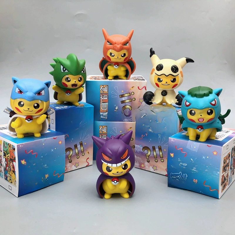 Минифигурка, игрушка-мультфильм, питомец, Покемон