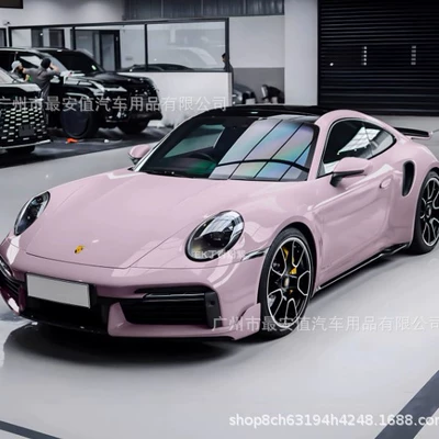 Car Pet - Brand New Purple Color-Changing Film, Lilac Pink Purple Car Body Paint Modification Decorative Film for Civic (Auto Color Change Film) - pet-lilac-pink-purple-152m-w-17m-l