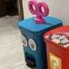 [Main Picture] Yahu Green Trash Can + Pink Clockwork + Big Eyes Pair