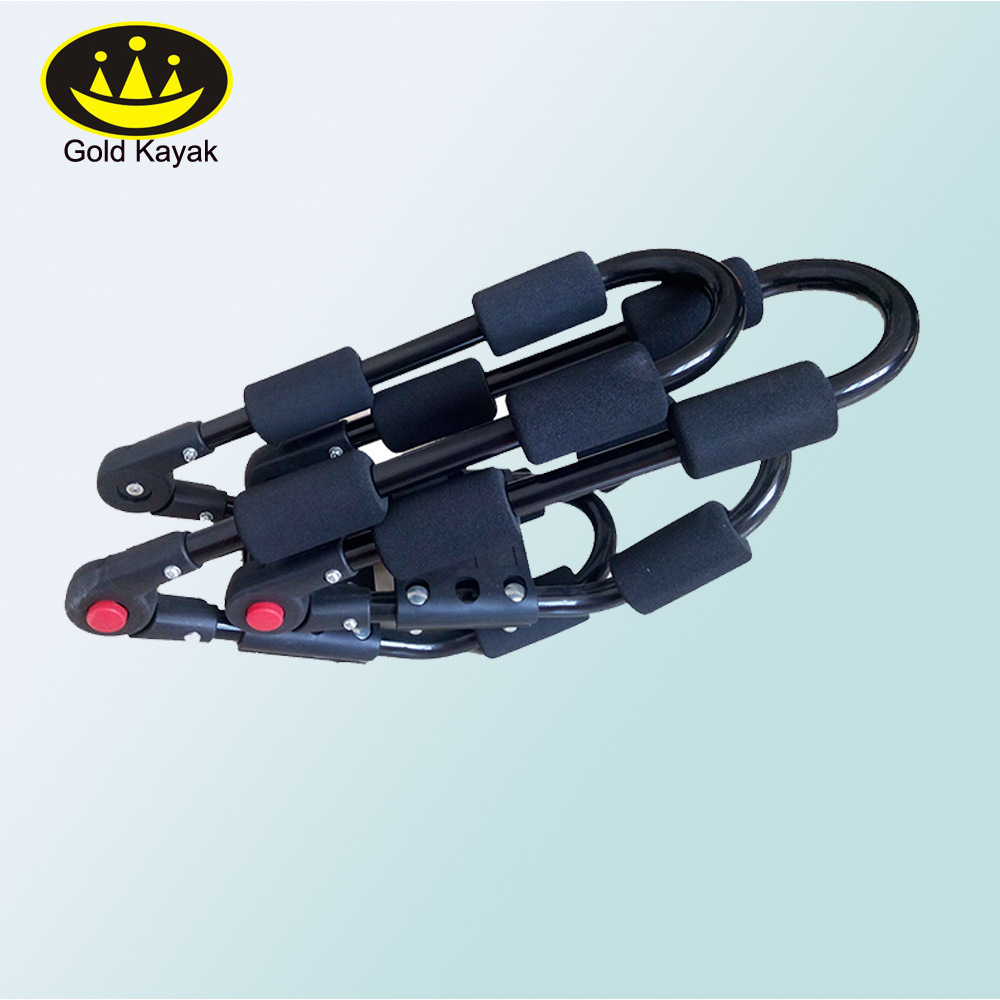 Aviation Aluminum Alloy Foldableable Luggage Rack Roof Rack for Kayak Surfboard - Kayak Accessories