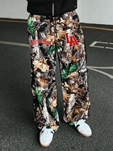 C 35954 Camouflage Embroidery Print Pants �Բʴ��峤��