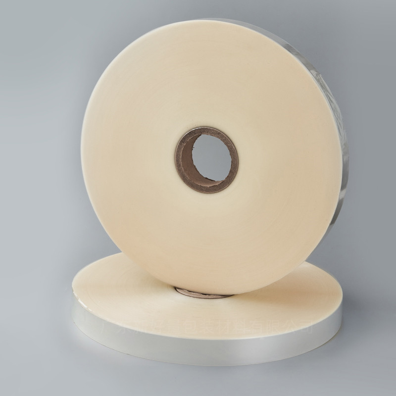 Bopp película termosellada transparente de grado alimenticio cabeza de tarjeta película termosellada opp embalaje automático película en rollo película termosellada película de embalaje de pajita