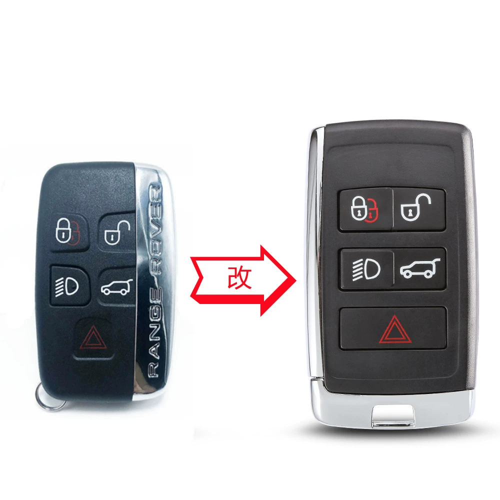 Подходит для корпуса ключа Land Rover Jaguar Aurora, модификация смарт-ключа, замена корпуса старой модели на новую модель