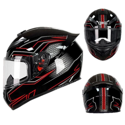 Motosiklet kaskı (dəbilqə) — Rider Personalized Motorcycle Full-Face Helmet