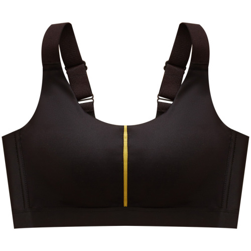 Fixed One-piece Comfortable Fitness Sports Bra for Women Thin Type Gathered to Prevent Sagging New Product Export Trade Bra 