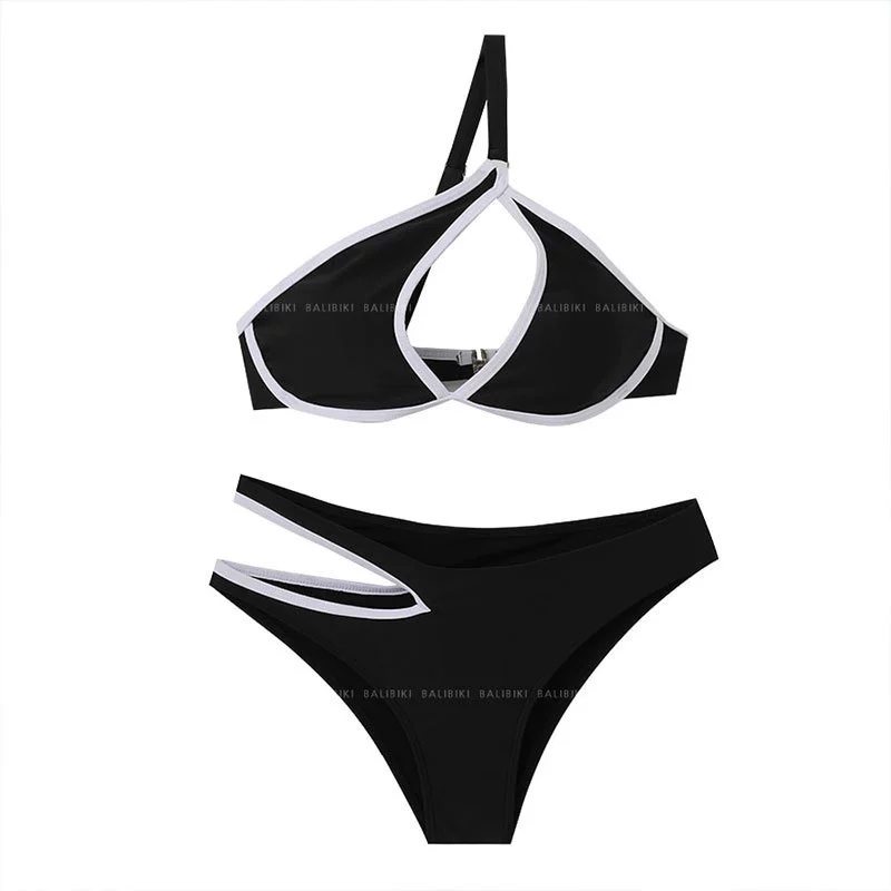 Split fashionable swimwear, European style, Japanese and Korean, wholesale