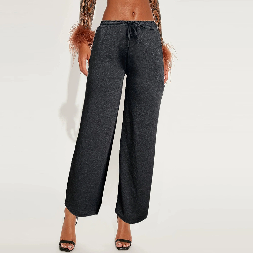 Трансграничные свободные брюки женские европейские и американские повседневные брюки пляжные брюки карманные брюки для йоги