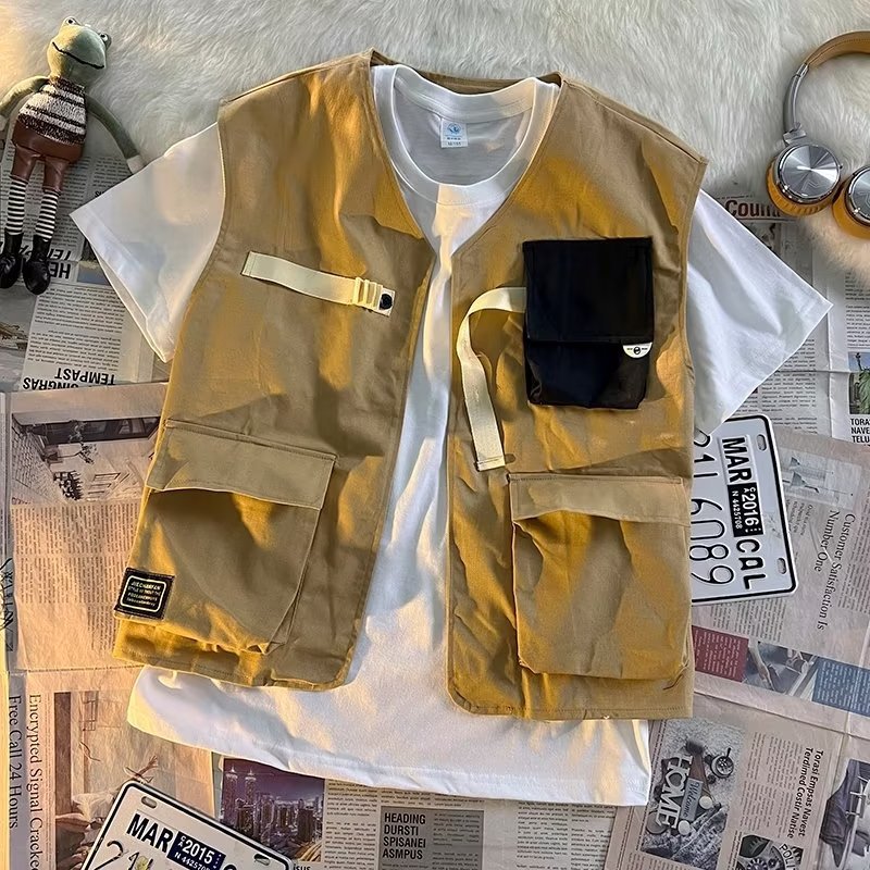 Japanese tactics vest for men and women hip-hop style