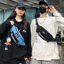 胸包男斜挎小背包高级感机车摩托车户外运动休闲腰包单肩斜跨包女