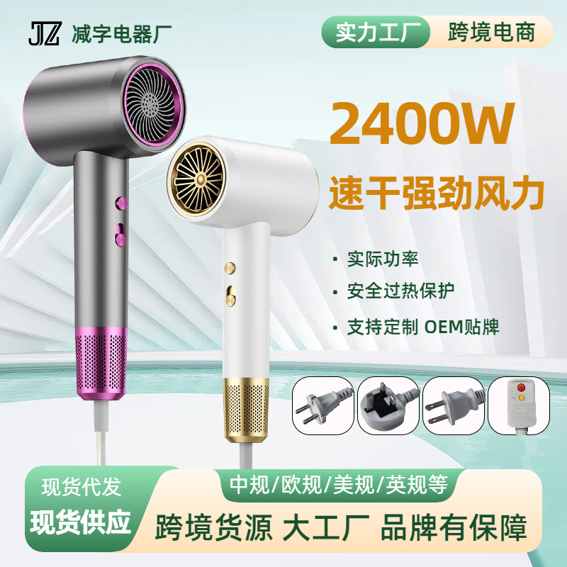 Cross-Border Negative Ion Hair Care Hair Dryer Household Hair Dryer Student Dormitory Hair Dryer Factory Direct Supply Gift
