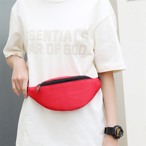 Waist Bag Wholesale New Oxford Waterproof Waist Bag Outdoor Sports Running Mobile Phone Bag Multifunctional Cycling Satchel