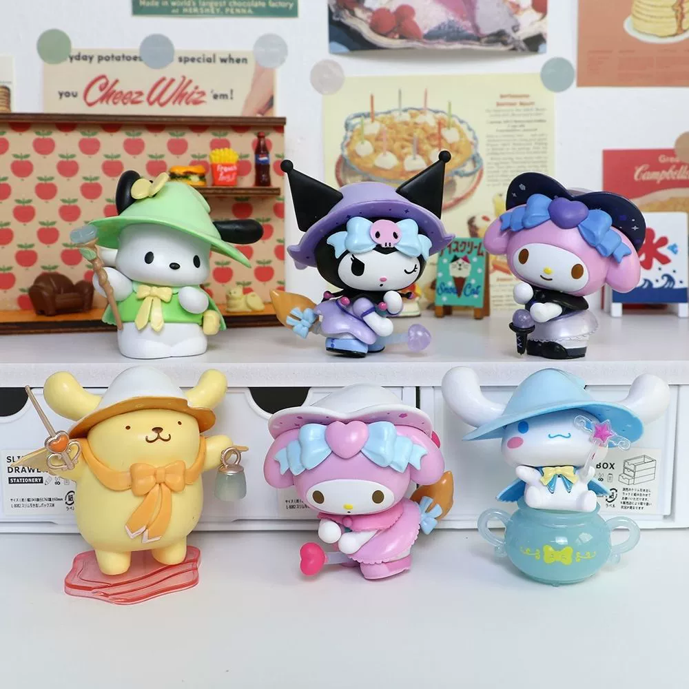 Sanrio, волшебная минифигурка, настольная кукла, подарок для девочки, подарок на день рождения