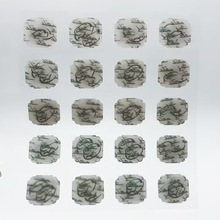 3D动态防伪标 微纳米技术防伪标签印刷 圆点光栅立体防伪技术贴纸