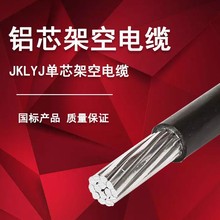 國標架空絕緣導線 JKLYJ 單芯高壓10KV架空線 兩芯四芯鋼芯架空線