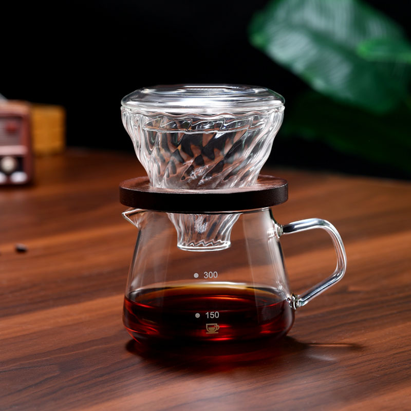 Juego de café hecho a mano para principiantes, cafetera, máquina de café molida a mano, juego completo de utensilios de café hecho a mano, compartir con tapa