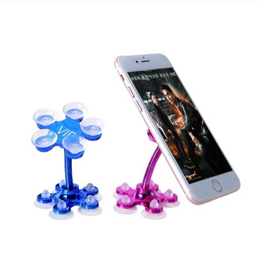 Soporte de teléfono móvil mágico soporte de ventosas de teléfono móvil en automóvil en el hogar famoso chatter del mismo soporte de escritorio de teléfono móvil