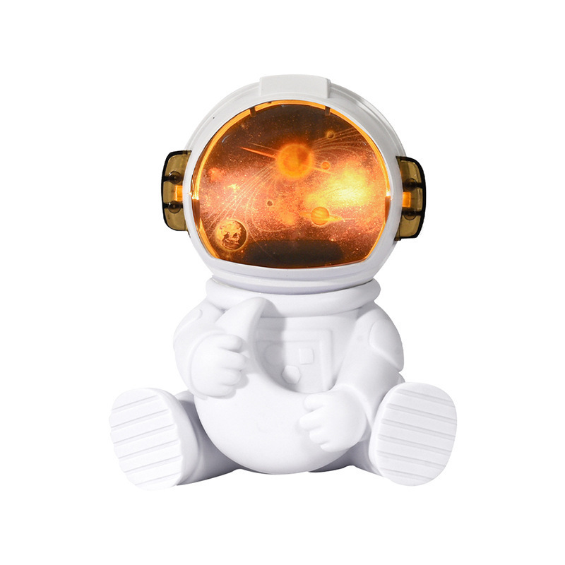 2025太空人加湿器星空灯USB学生桌面迷你宇航员空气加湿器跨境|undefined