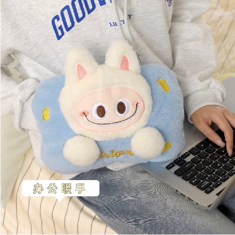 충전식 온수주머니 자동 전원 차단 봉제 인형 커버 손난로