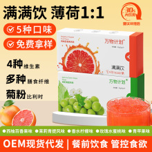 W西柚满感饮餐前代餐饱腹感强代餐粉饱感饮 水凝纤维素轻断食代餐